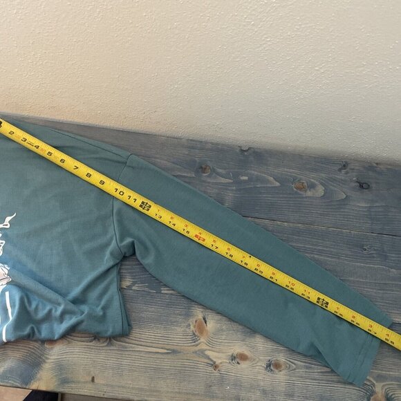 “Dead Inside But Caffeinated” Green Funny Skeleton Coffee Shirt: Mens XS (V6) - Picture 8 of 8